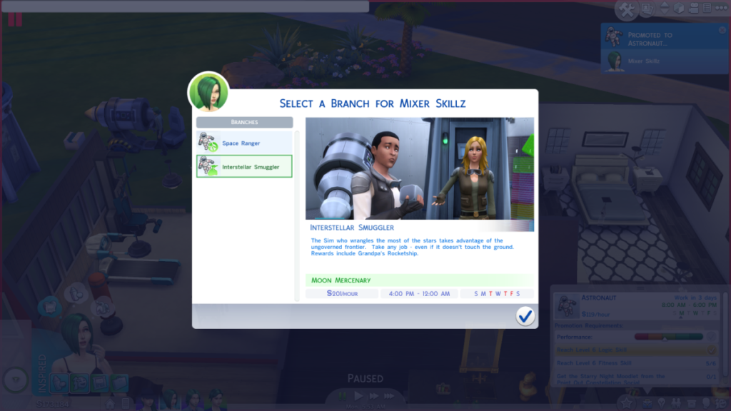 Sims 4 Branch