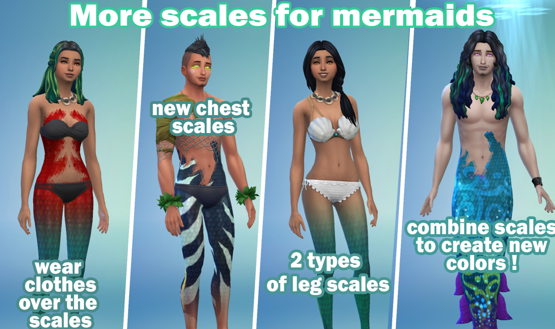 Mermaid Scales & Sets