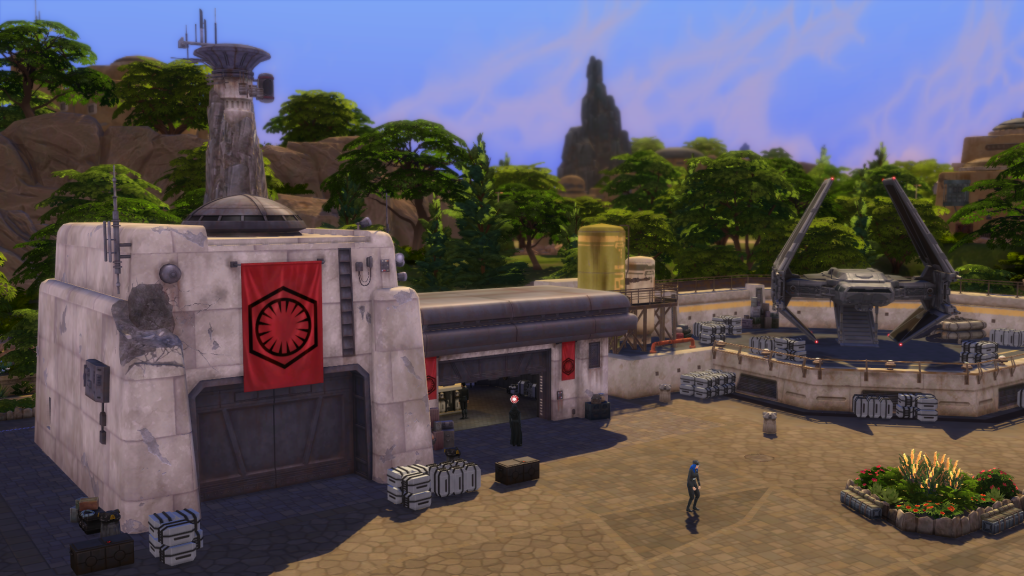 Black Spire Outpost Sims 4