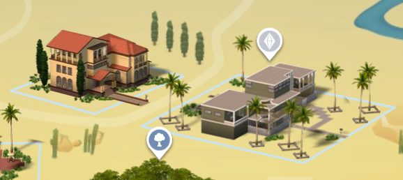 Skyward Palms Sims 4