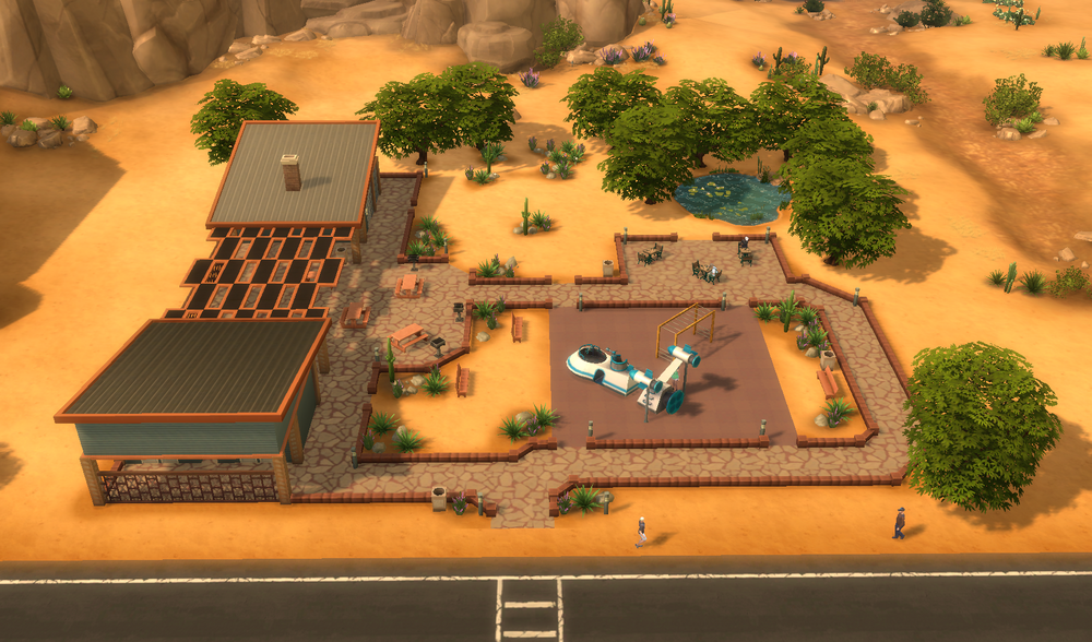 Mirage Canyon Sims 4
