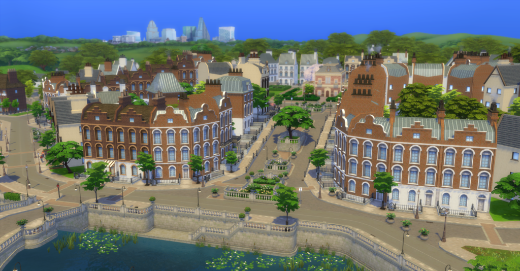 Foxbury Institute Sims 4