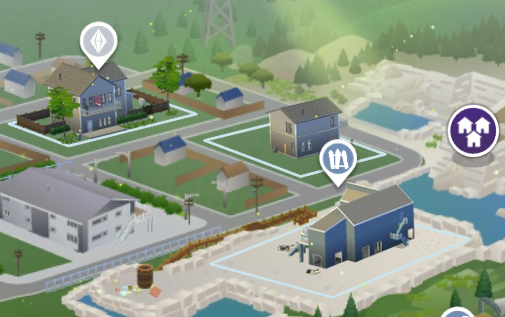 Conifer Station Sims 4