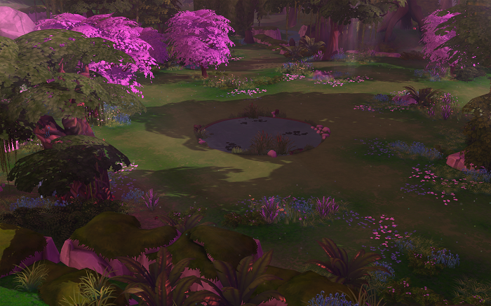 Magnolia Blossom Park Sims 4